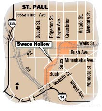 Click to go to the Upper Swede Hollow Neighborhood Association